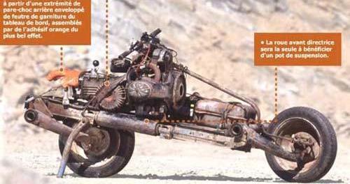 تبدیل جالب خودروی ژیان به موتور سیکلت ! (عکس) www.taknaz.ir 